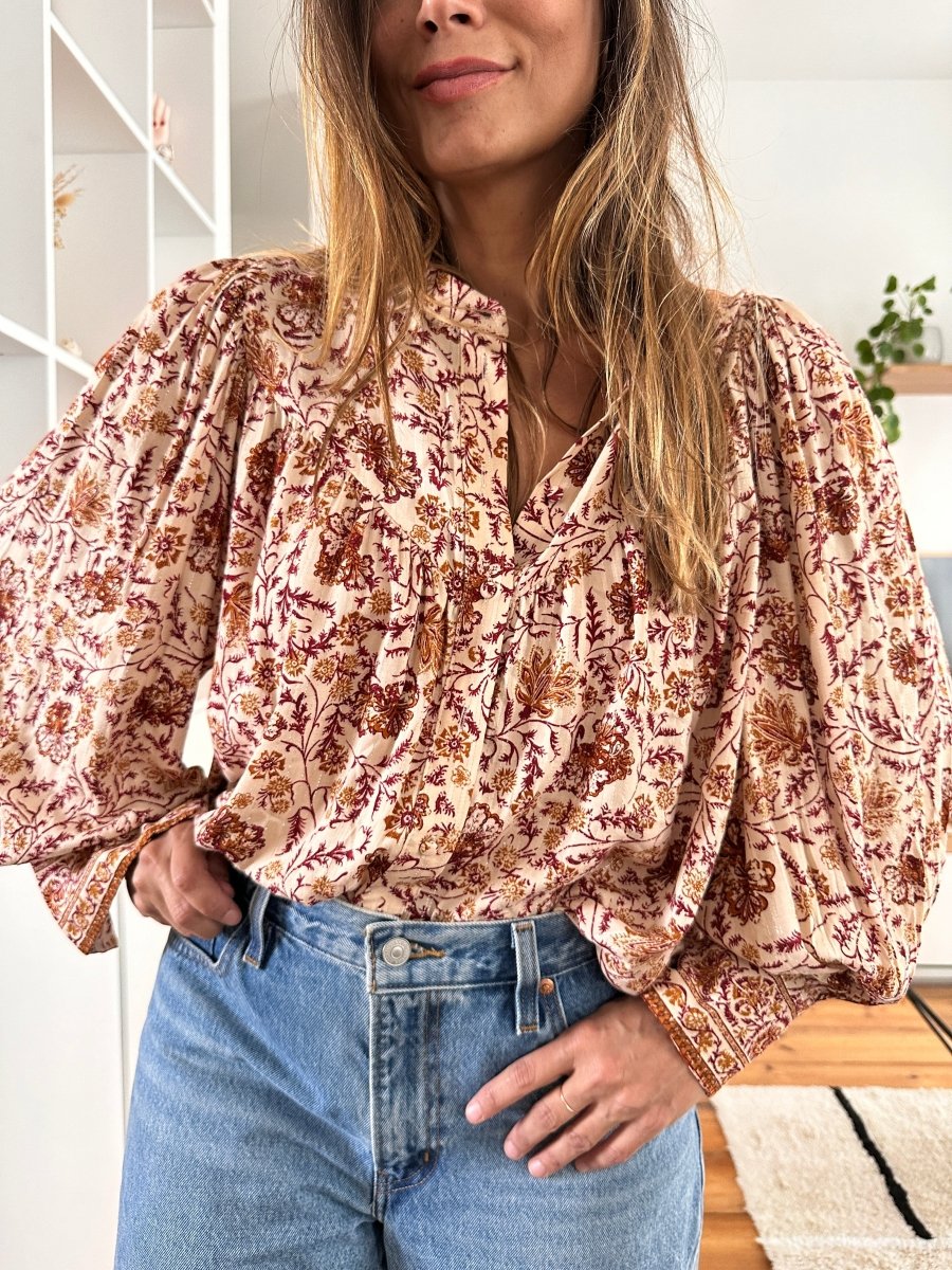 Blouse Nuncas SABLE - GRACE ET MILA Top pour femme