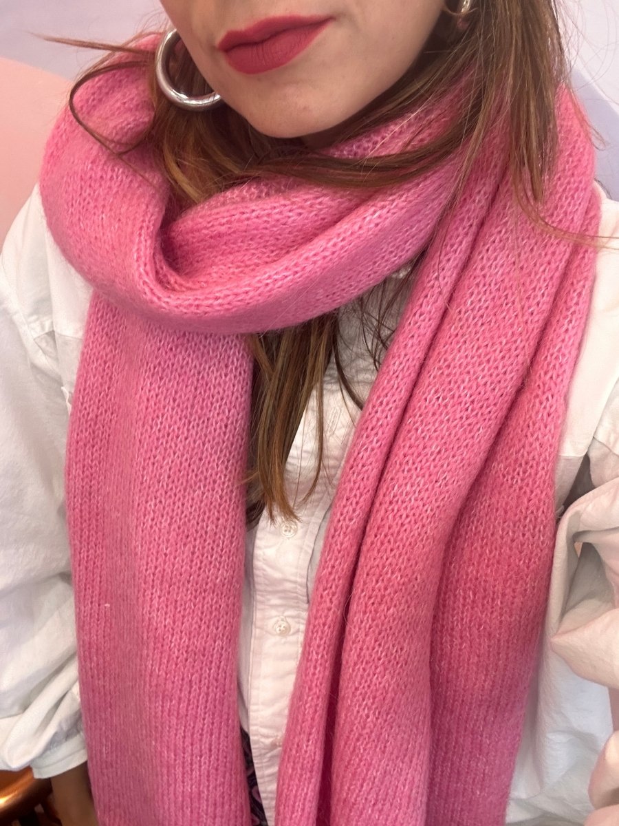 Echarpe Namida ROSE - GRACE ET MILA Foulard pour femme