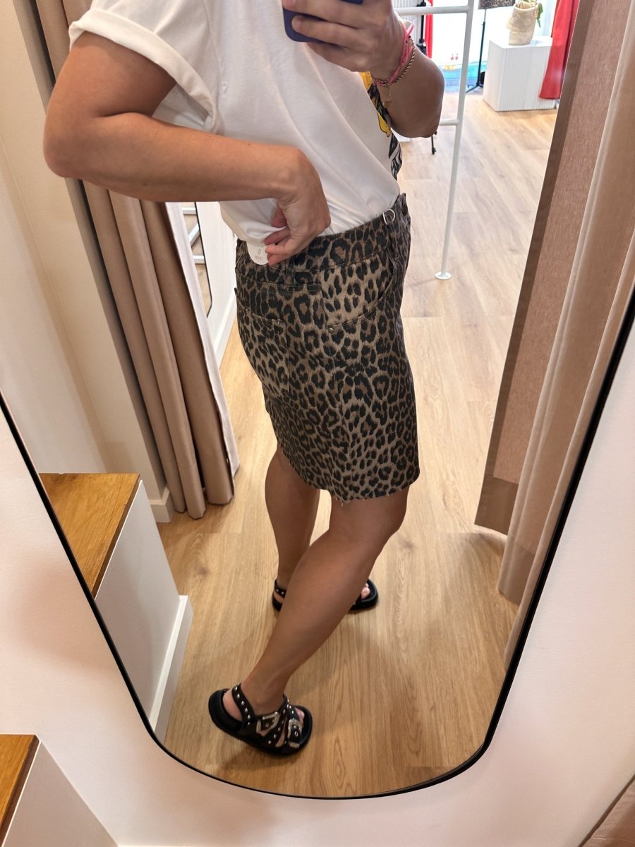 Jupe Jasy LEOPARD - LOËLA Jupe pour femme