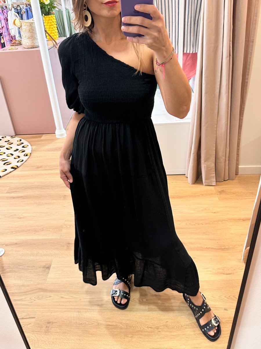 Robe Gina NOIR - LOËLA Robe pour femme