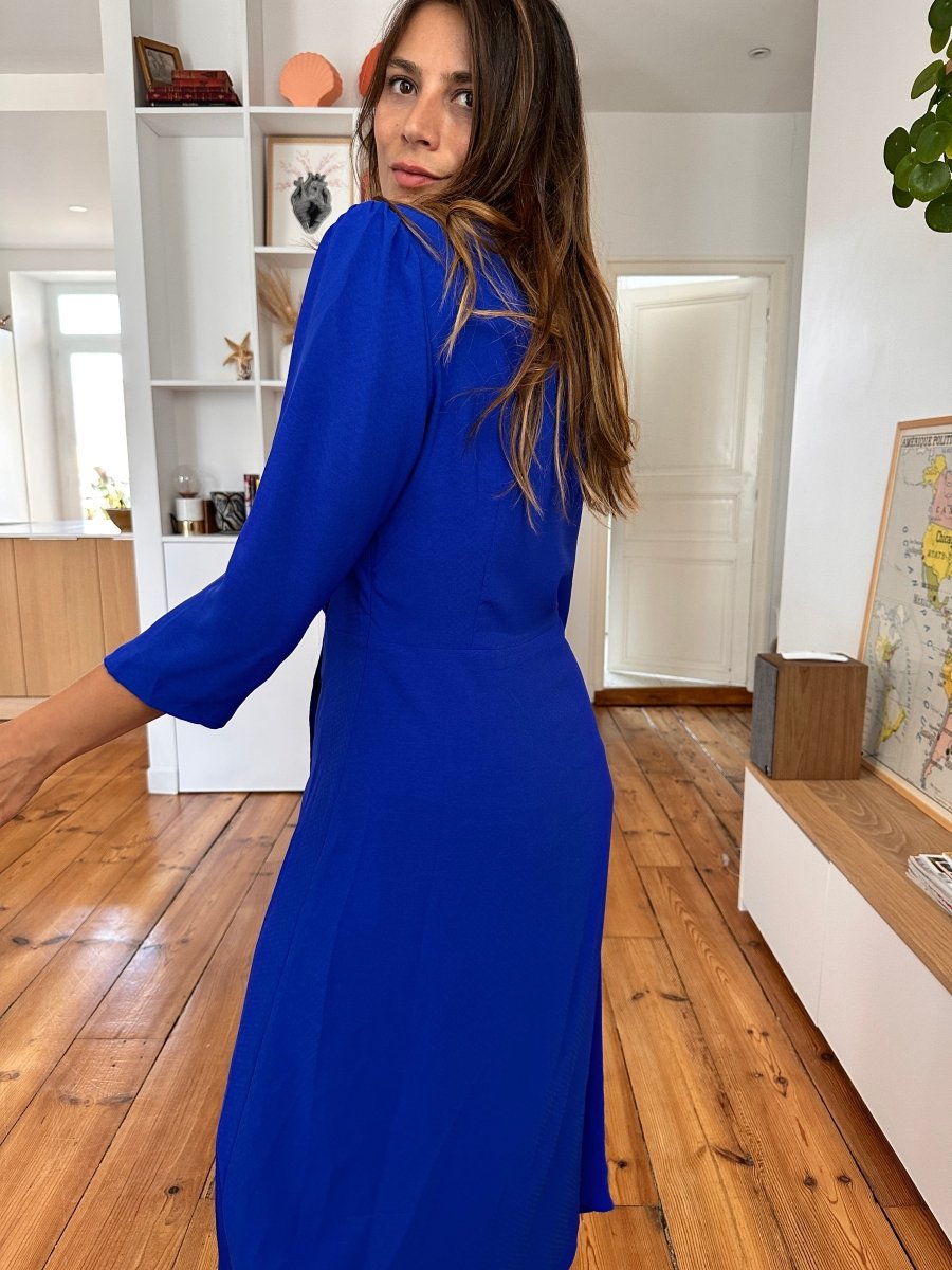 Robe Roxane BLEU - LA PETITE ETOILE Robe pour femme