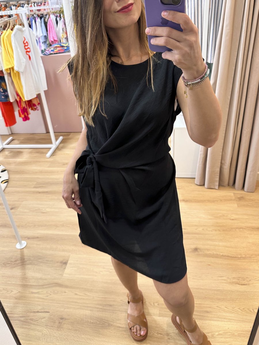 Robe Tessia NOIR - YCOO Robe pour femme