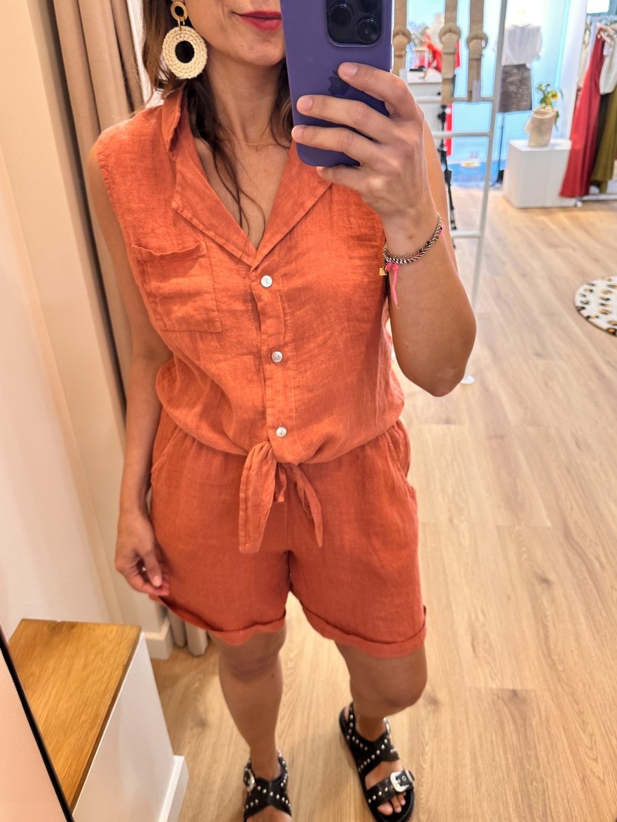 Short Tolix TERRACOTA - LOËLA Short pour femme