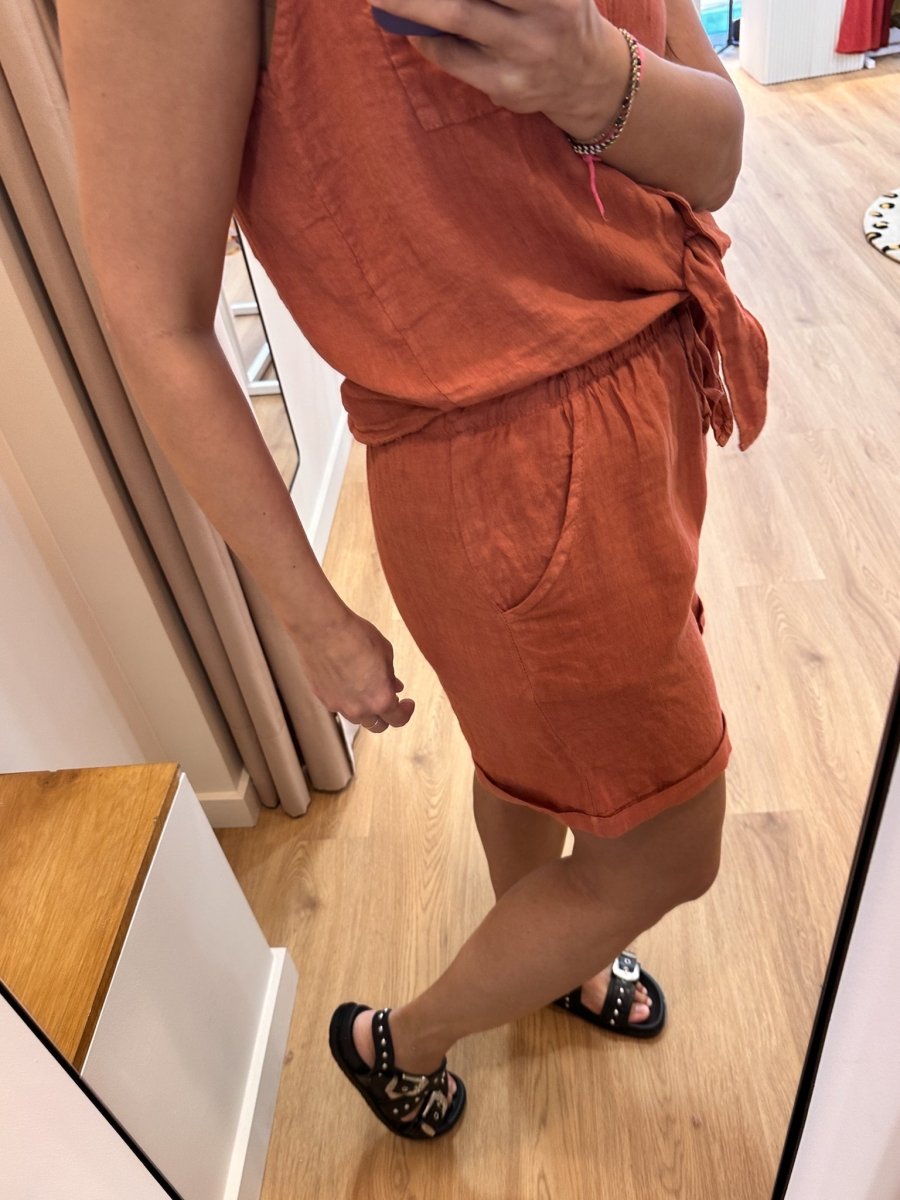 Short Tolix TERRACOTA - LOËLA Short pour femme