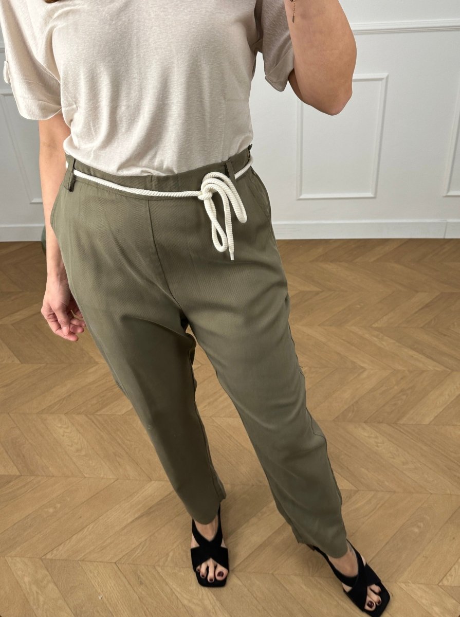 低価最新作OUTIL Pantalon Laure-Natural ウティパンタロンロール パンツ